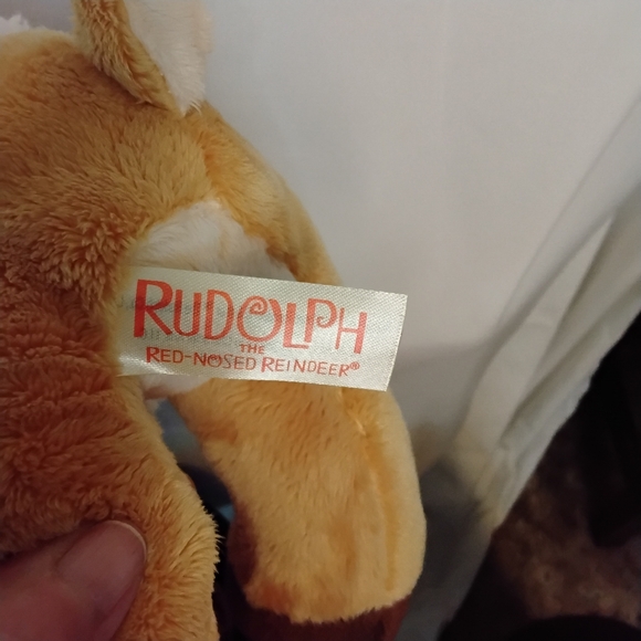 Vintage Dan Dee Rudolph Clarise 10" Stuffed  Plush - Picture 8 of 10